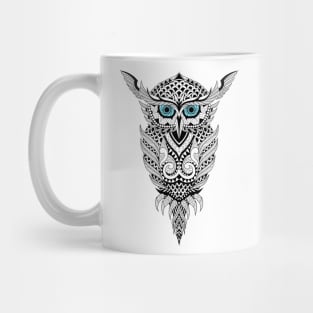 Owl Art Geometric Design best funny cute gift for Men Women Mug